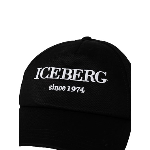 Iceberg Bejsbolówka | 71036920 | Mężczyzna | Czarny Iceberg One Size wyprzedaż ubierzsie.com