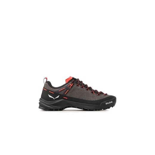 Salewa Trekkingi Wildfire Canvas W 61407 Czarny ze sklepu MODIVO w kategorii Buty trekkingowe damskie - zdjęcie 171460528