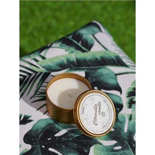 Sinsay - Świeca zapachowa Citronella Candle - złoty ze sklepu Sinsay w kategorii Świece i dyfuzory - zdjęcie 171461789