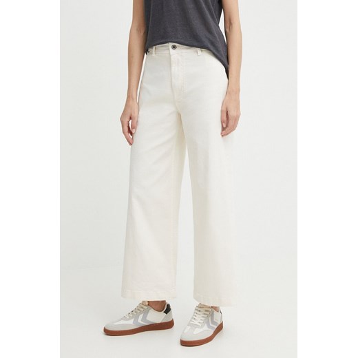 Pepe Jeans jeansy TANIA damskie kolor biały PL211698 ze sklepu ANSWEAR.com w kategorii Jeansy damskie - zdjęcie 171462436
