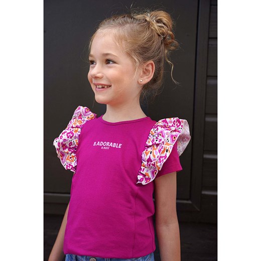 B.Nosy Koszulka w kolorze różowym ze sklepu Limango Polska w kategorii Bluzki dziewczęce - zdjęcie 171464488