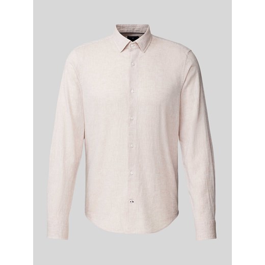 Koszula biznesowa o kroju slim fit w jednolitym kolorze ze sklepu Peek&Cloppenburg  w kategorii Koszule męskie - zdjęcie 171474887