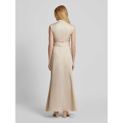 Długa sukienka z mieszanki lnu i lyocellu model ‘MANILA’ Ivy Oak 46 Peek&Cloppenburg 