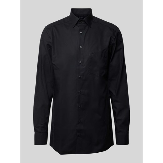 Koszula biznesowa o kroju regular fit z popeliny ze sklepu Peek&Cloppenburg  w kategorii Koszule męskie - zdjęcie 171475157