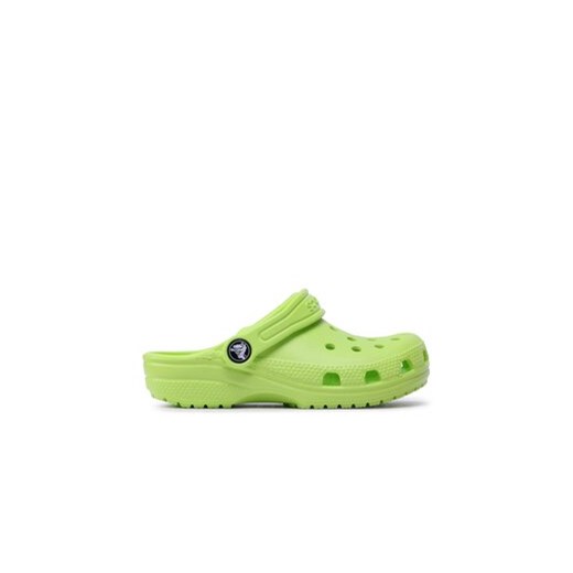 Crocs Klapki Classic Clog K 206991 Zielony ze sklepu MODIVO w kategorii Klapki dziecięce - zdjęcie 171475607