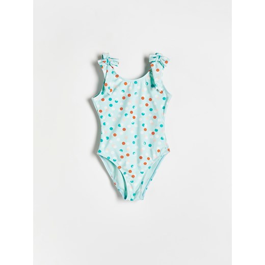 Reserved - Jednoczęściowy kostium kąpielowy - jasnozielony ze sklepu Reserved w kategorii Stroje kąpielowe - zdjęcie 171476185