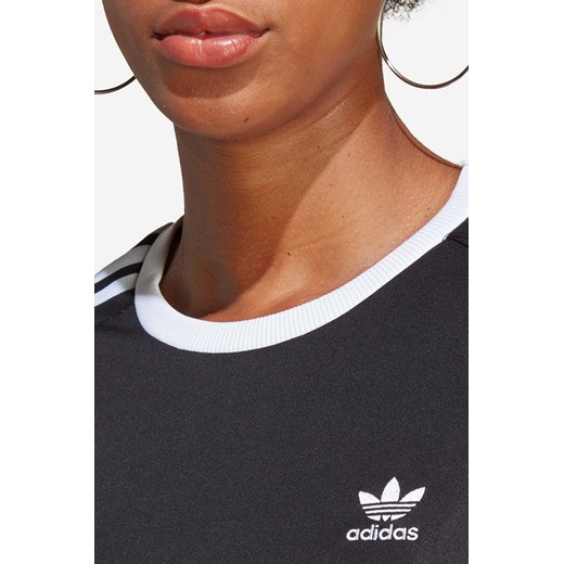 adidas Originals t-shirt kolor czarny wzorzysty IB7438-CZARNY 38 ANSWEAR.com