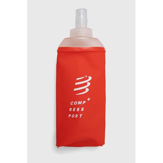 Compressport butelka ErgoFlask 300 ml kolor czerwony CU00015B ze sklepu ANSWEAR.com w kategorii Bidony i butelki - zdjęcie 171476595