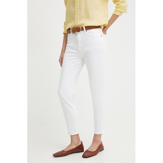 Lauren Ralph Lauren jeansy damskie kolor biały 200926078 40 ANSWEAR.com