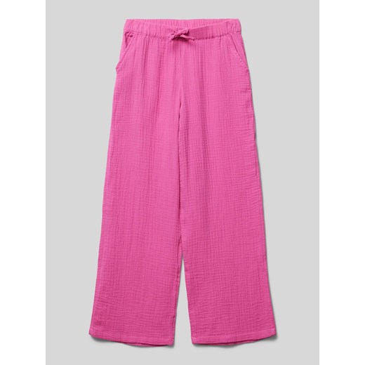 Spodnie materiałowe z elastycznym pasem model ‘THYRA’ ze sklepu Peek&Cloppenburg  w kategorii Spodnie dziewczęce - zdjęcie 171477926