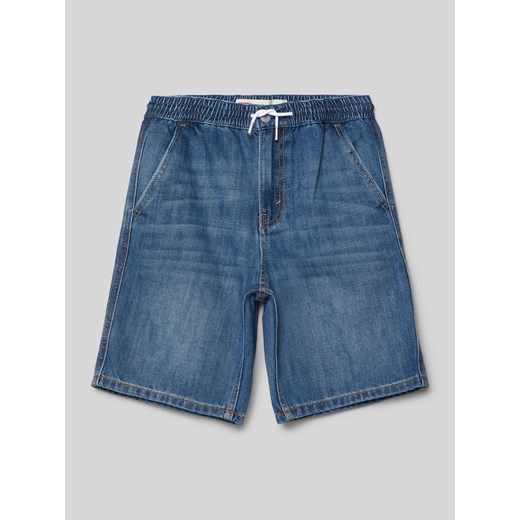 Szorty jeansowe o kroju relaxed fit z 5 kieszeniami ze sklepu Peek&Cloppenburg  w kategorii Spodenki chłopięce - zdjęcie 171478188