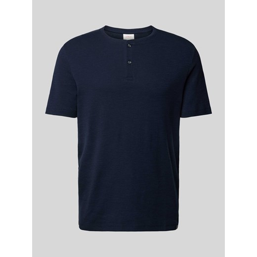 T-shirt z fakturowanym wzorem ze sklepu Peek&Cloppenburg  w kategorii T-shirty męskie - zdjęcie 171478487