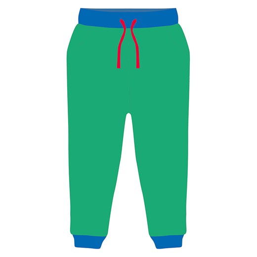 Toby Tiger Spodnie w kolorze zielono-niebieskim Toby Tiger 98 wyprzedaż Limango Polska