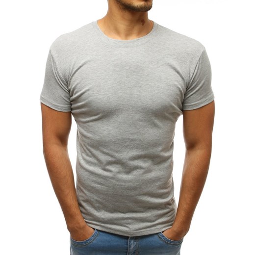 T-shirt męski szary Dstreet RX2570 ze sklepu DSTREET.PL w kategorii T-shirty męskie - zdjęcie 171486577