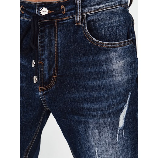 Spodnie męskie jeansowe niebieskie Dstreet UX4144 Dstreet XL okazyjna cena DSTREET.PL