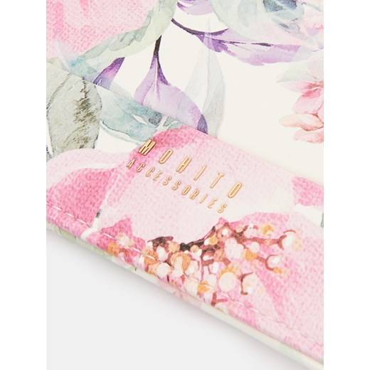 Mohito - Mały portfel na karty - pastelowy różowy Mohito ONE SIZE Mohito