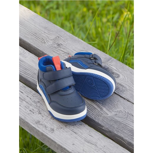 Sinsay - Sneakersy za kostkę - granatowy Sinsay 23 Sinsay