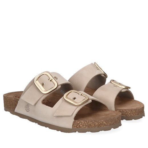 Beżowe klapki Jerba, Yokono, Klapki, YO0008-01, Konopka Shoes Yokono 38 Konopka Shoes