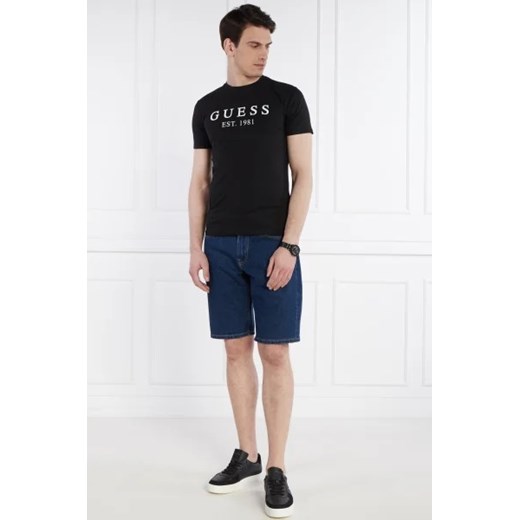 Guess t-shirt męski czarny
