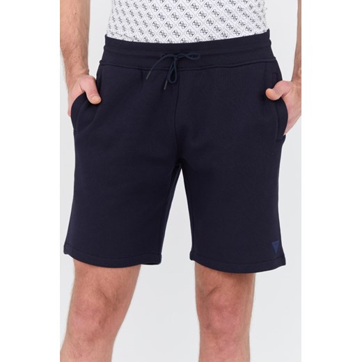 GUESS Granatowe spodenki Aldwin, Rozmiar XXL ze sklepu outfit.pl w kategorii Spodenki męskie - zdjęcie 171493997