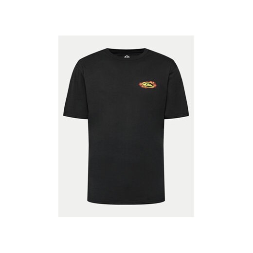Quiksilver T-Shirt Tc Snap EQYZT07672 Czarny Regular Fit ze sklepu MODIVO w kategorii T-shirty męskie - zdjęcie 171495396