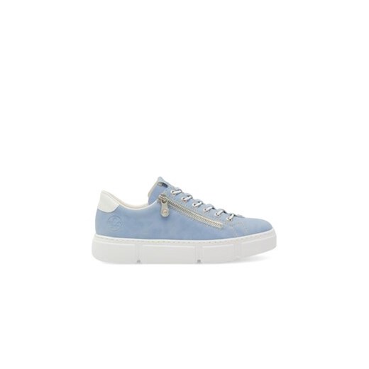 Rieker Sneakersy N5952-10 Niebieski ze sklepu MODIVO w kategorii Trampki damskie - zdjęcie 171496187