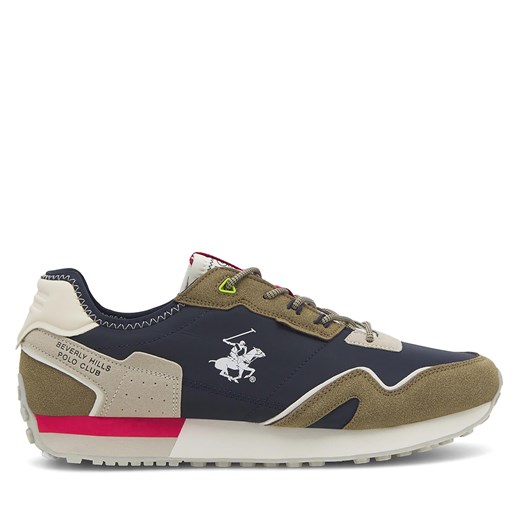 Sneakersy Beverly Hills Polo Club SPORTMAX-01 Granatowy 44 okazja eobuwie.pl