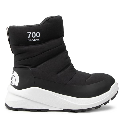 Śniegowce The North Face Nuptse II Bootie Wp NF0A5G2IKY41 Tnf Black/Tnf White The North Face 38 wyprzedaż eobuwie.pl