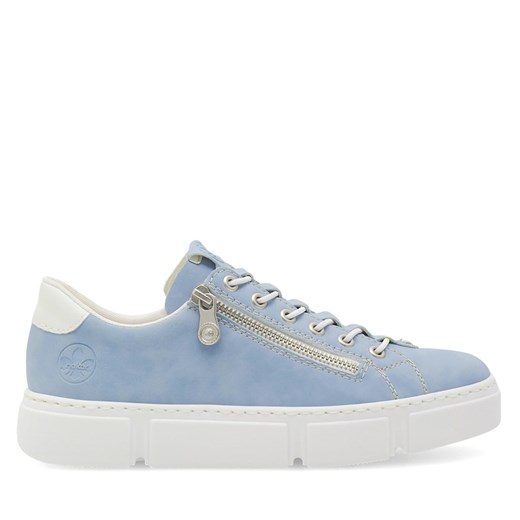 Sneakersy Rieker N5952-10 Blue ze sklepu eobuwie.pl w kategorii Trampki damskie - zdjęcie 171498846
