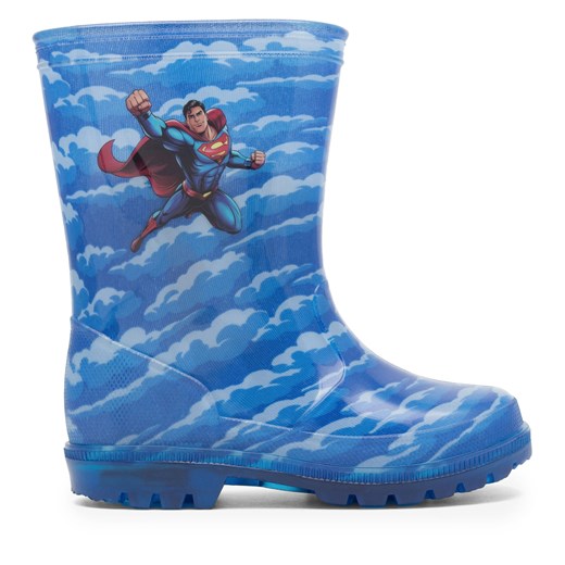 Kalosze Superman AW23-137WBSUM Niebieski Superman 26 okazja eobuwie.pl