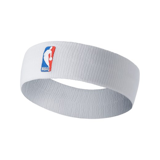 Opaska na głowę Nike NBA - Biel ze sklepu Nike poland w kategorii Dodatki męskie - zdjęcie 171502389
