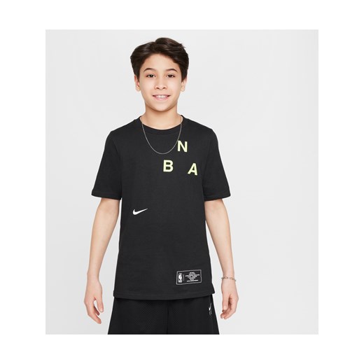 T-shirt dla dużych dzieci (chłopców) Nike NBA Team 31 Essential - Czerń ze sklepu Nike poland w kategorii T-shirty chłopięce - zdjęcie 171502399