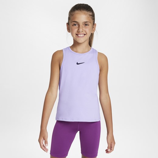 Koszulka tenisowa bez rękawów dla dużych dzieci (dziewcząt) Dri-FIT Nike Victory Nike XL Nike poland