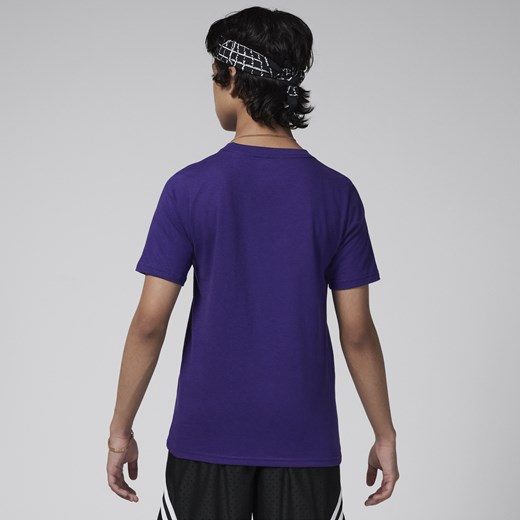 T-shirt chłopięce Jordan bawełniany 