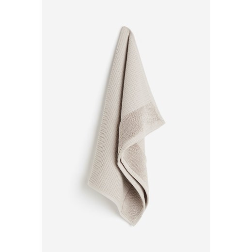 H & M - Ręcznik w waflowy splot - Brązowy ze sklepu H&M w kategorii Ręczniki - zdjęcie 171502798