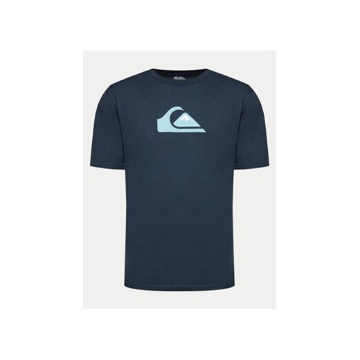 Quiksilver T-Shirt Comp Logo EQYZT07658 Granatowy Regular Fit ze sklepu MODIVO w kategorii T-shirty męskie - zdjęcie 171504306