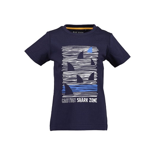 Blue Seven Koszulka w kolorze granatowym ze sklepu Limango Polska w kategorii T-shirty chłopięce - zdjęcie 171505479