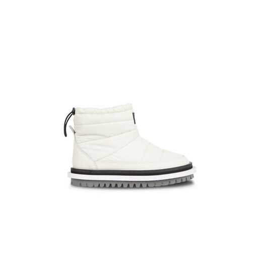 Tommy Jeans Botki Tjw Padded Flat Boot EN0EN02292 Biały ze sklepu MODIVO w kategorii Śniegowce damskie - zdjęcie 171506988
