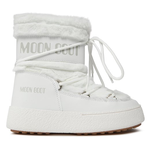 Śniegowce Moon Boot Ltrack Faux Fur Wp 24501300002 White 002 ze sklepu eobuwie.pl w kategorii Śniegowce damskie - zdjęcie 171509475