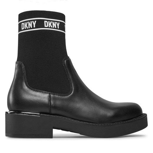 Botki DKNY Tully K3317661 Black/White 5 ze sklepu eobuwie.pl w kategorii Botki - zdjęcie 171509918
