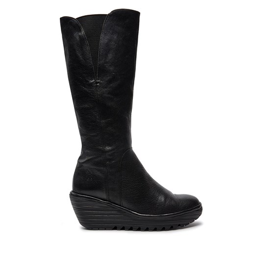 Kozaki Fly London Yust P500327029 Black Fly London 38 okazja eobuwie.pl