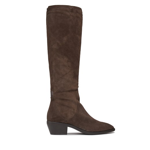 Botki Gant St Broomly Long Shaft Boot 27583376 Espresso Brown ze sklepu eobuwie.pl w kategorii Kozaki damskie - zdjęcie 171511316