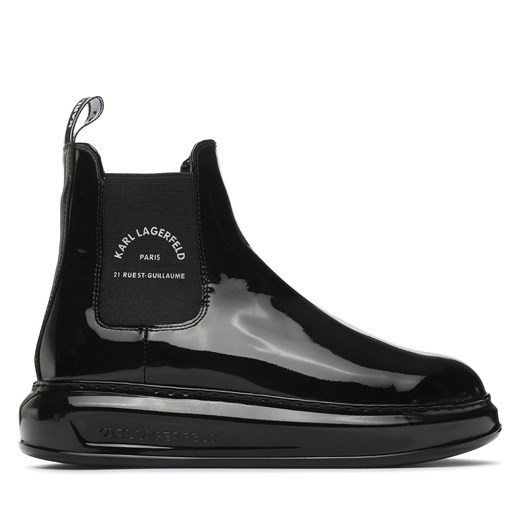 Sztyblety KARL LAGERFELD KL62540S Black Patent Lthr Karl Lagerfeld 35 promocja eobuwie.pl