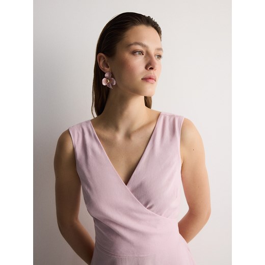 Reserved - Sukienka mini - różowy Reserved S Reserved