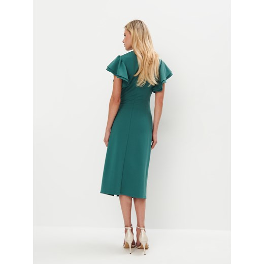 Mohito - Elegancka sukienka midi - miętowy Mohito M Mohito