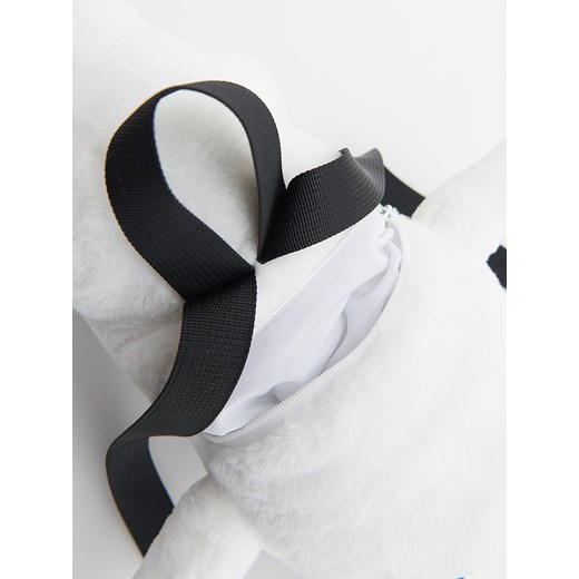 Reserved - Pluszowy plecak Muminek - biały Reserved ONE SIZE Reserved