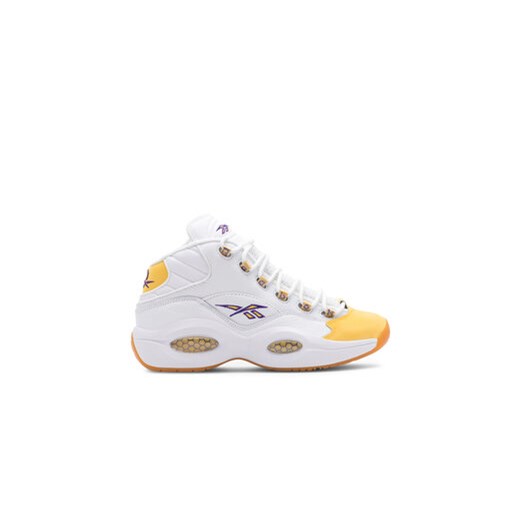 Reebok Sneakersy Question Mid FX4278-M Biały ze sklepu MODIVO w kategorii Buty sportowe męskie - zdjęcie 171517517