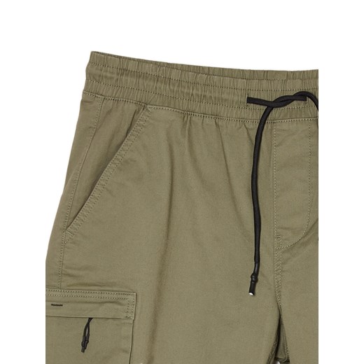 Cropp - Oliwkowe szorty NASA typu cargo - zielony Cropp 38 Cropp