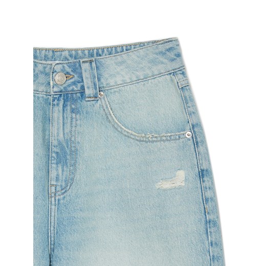 Cropp - Szorty denim bermudy - niebieski Cropp 36 Cropp