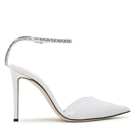Sandały Giuseppe Zanotti I250002 White 015 Giuseppe Zanotti 36 eobuwie.pl promocja
